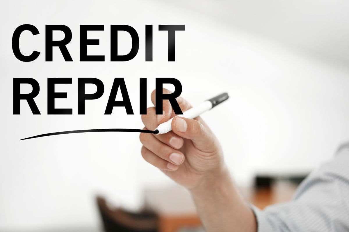 credit repair sign